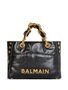 Balmain маленькая сумка-тоут 1945 Soft, черный 15688073