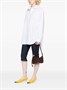 Сумка через плечо Le Bisou с отделкой из дерева и крокодила JACQUEMUS, коричневый 26622770