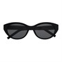 SAINT LAURENT Солнцезащитные очки кошачий глаз унисекс чёрные 28011583