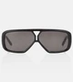Солнцезащитные очки SL 569 Y с плоскими бровями Saint Laurent, черный 2109812