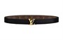 Женский ремень Louis Vuitton, черный/коричневый 10443824
