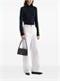 Кожаная сумка Prada через плечо, черный 15678563