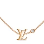 ПОДВЕСКА IDYLLE BLOSSOM LV, РОЗОВОЕ ЗОЛОТО И БРИЛЛИАНТ Louis Vuitton, розовый 22193668
