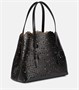 Кожаная сумка-тоут Le Mina 25 Vienne Wave Alaïa, черный 2115070