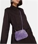 Сумка через плечо Goji Micro из овечьей шерсти Jil Sander, фиолетовый 2086155