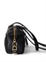 Средняя сумка-тоут Prada из нейлона и кожи, черный 20489336