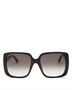 Женские солнцезащитные очки квадратной формы, 56 мм Gucci 1914209