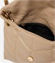 Маленькая кожаная сумка через плечо Puffer Saint Laurent, бежевый 2109172