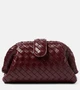 Кожаный клатч Lauren 1980 Intrecciato Bottega Veneta, Barolo-M Brass 25641937