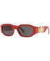 Солнцезащитные очки унисекс, VE4361 Biggie Versace, красный 2493413