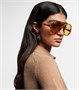 Авиаторские солнцезащитные очки с логотипом Chloé, Havana-Havana-Green 25622486