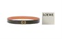 Кожаный ремень унисекс LOEWE, Коричневый 10436297