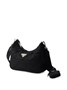 Дутая сумка на плечо Re-Nylon Prada, черный 25895622