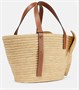 Сумка-тоут Elephant Basket из рафии Loewe, бежевый 2089571
