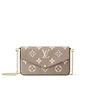 Фелиси Пошетт Louis Vuitton, серый 22190875