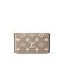 Фелиси Пошетт Louis Vuitton, серый 22190875