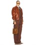 Small Le 5 A 7 Supple Сумка через плечо Saint Laurent, Orange Caramel Cognac 27099757