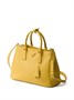 Большая кожаная сумка Prada Galleria, желтый 15672283