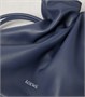 Средний кожаный клатч Flamenco Loewe, Abyss Blue 25641341