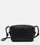 Мини-сумка через плечо из кожи с петлей Bottega Veneta, черный 2124917