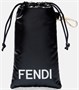 Первые овальные солнцезащитные очки Crystal Fendi, Shiny Ruthenium/Solid Smoke 25623711