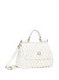 Dolce & Gabbana большая плетеная сумка-тоут Sicily, белый 15669879