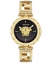 Женские наручные часы Swiss Medusa Jewel с позолоченным браслетом, 34 мм Versace 25259233