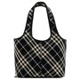 Хлопковая сумка через плечо Burberry унисекс, черная 26467348