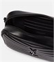 Кожаная сумка через плечо lou mini Saint Laurent, черный 6956307