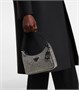 Декорированная атласная сумка Prada, Cristal 25633171