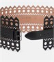 Кожаный корсетный ремень Alaïa, черный 2114862