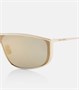 Солнцезащитные очки прямоугольной формы SL 605 Saint Laurent, золотой 2109870