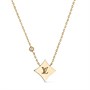 Подвеска Color Blossom BB Star, желтое золото, амазонит и бриллиант Louis Vuitton, золотой 22191976