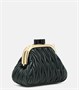 Кожаный клатч Miu Belle Mini с эффектом матрасного стежка Miu Miu, Smeraldo 25624800