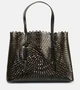 Кожаная сумка-тоут Le Mina 32 New Vienne Alaïa, черный 2115076