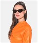 Солнцезащитные очки «кошачий глаз» Bottega Veneta, коричневый 2124020