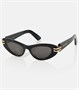 Солнцезащитные очки «кошачий глаз» c dior b1u Dior Eyewear, черный 5984302