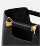 Кожаная сумка-тоут Bobine Alaïa, нуар 25641592
