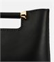 Кожаная сумка-тоут Bobine Alaïa, нуар 25641592