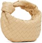 Бежевая мини-сумка Jodie Bottega Veneta 1063976