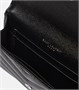 Маленький кожаный кошелек с монограммой Saint Laurent, черный 2108786