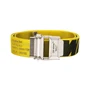 Ремень Off-White 2.0 Промышленный 40 мм Желтый 4777493