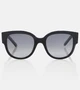 Квадратные солнцезащитные очки Wildior BU Dior Eyewear, черный 2075995