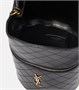 Кожаная сумка-ведро Gaby Saint Laurent, нуар 25641925
