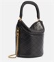 Кожаная сумка-ведро Gaby Saint Laurent, нуар 25641925