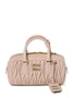 Стеганая сумка-тоут Arcadie MIU MIU, розовый 26576979