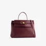 Кожаная сумка Bottega Veneta Ciao ciao с верхней ручкой, бордовый 25096257