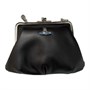 Кожаная сумка через плечо Vivienne Westwood черная 26494487