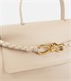 Ciao Ciao Knot Medium кожаная сумка-тоут Bottega Veneta, Ecru-Muse Brass 25641431