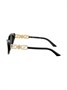Versace Eyewear солнцезащитные очки в оправе 'кошачий глаз' с декором Medusa, черный 9975596
